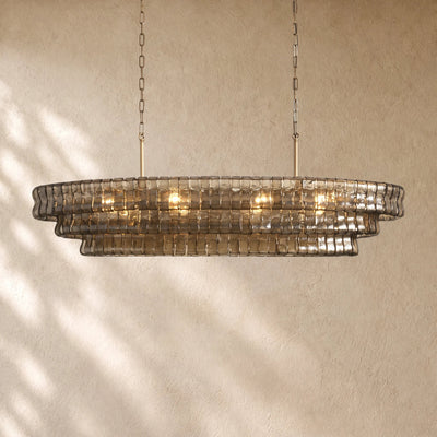 Ghiacci Oval Chandelier