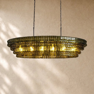 Ghiacci Oval Chandelier