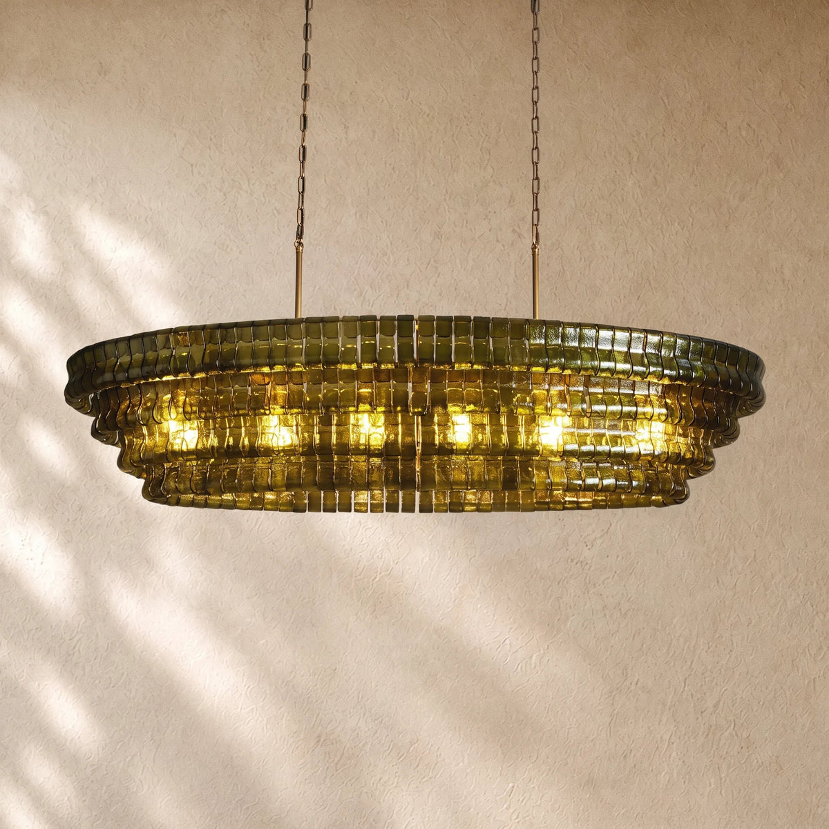 Ghiacci Oval Chandelier