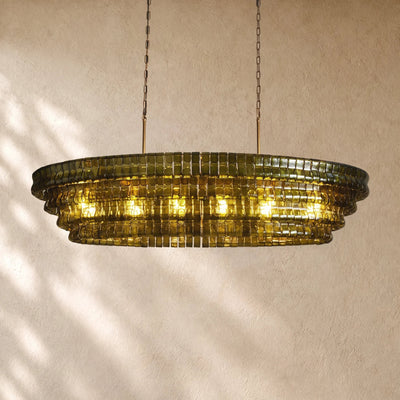 Ghiacci Oval Chandelier
