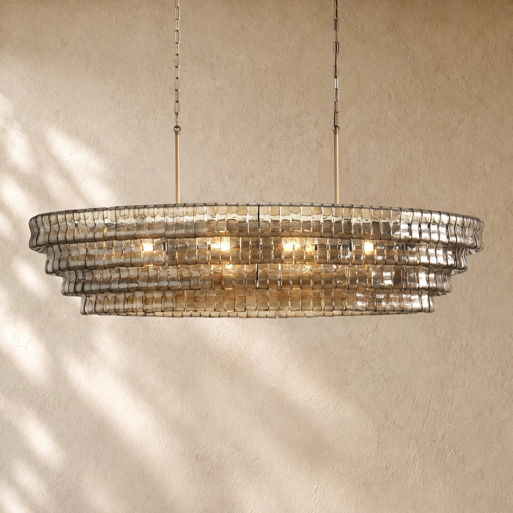 Ghiacci Oval Chandelier
