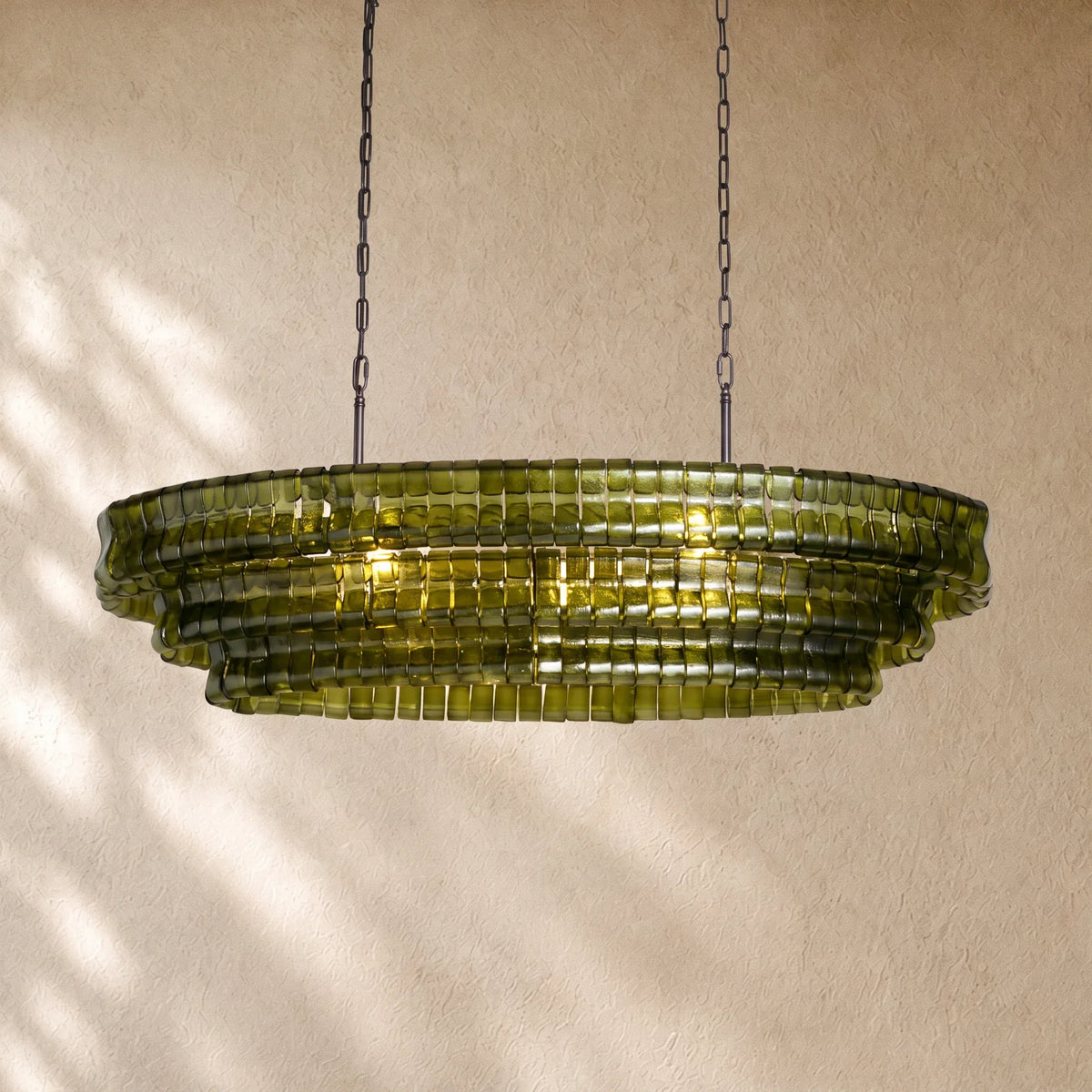Ghiacci Oval Chandelier