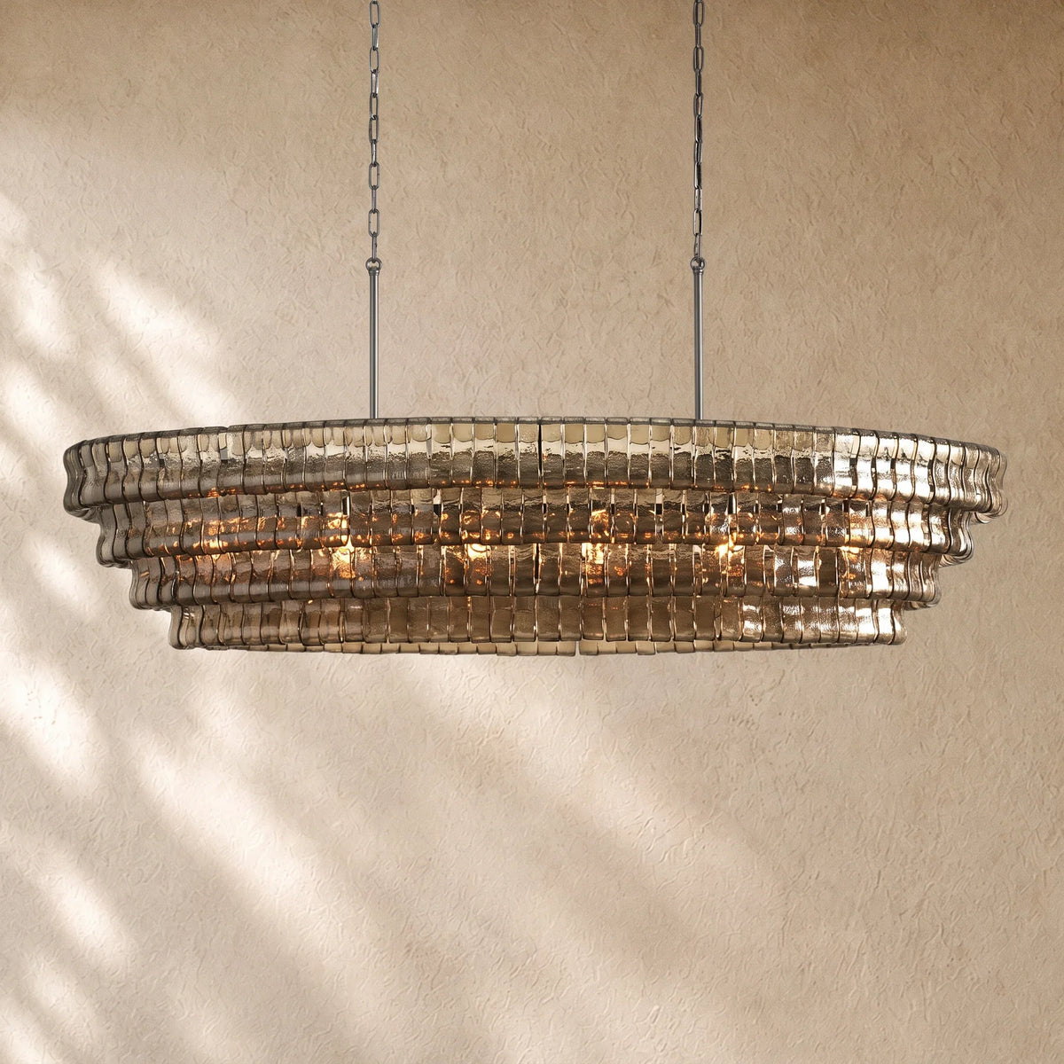Ghiacci Oval Chandelier