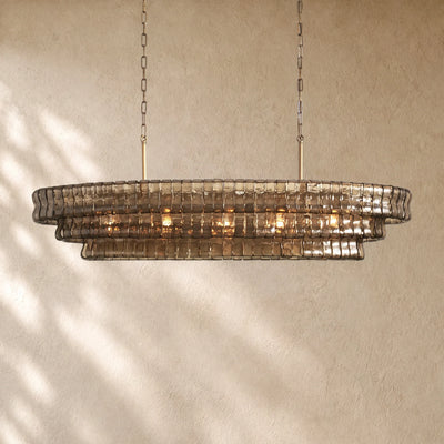 Ghiacci Oval Chandelier