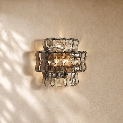 Ghiacci Glass Wall Sconce
