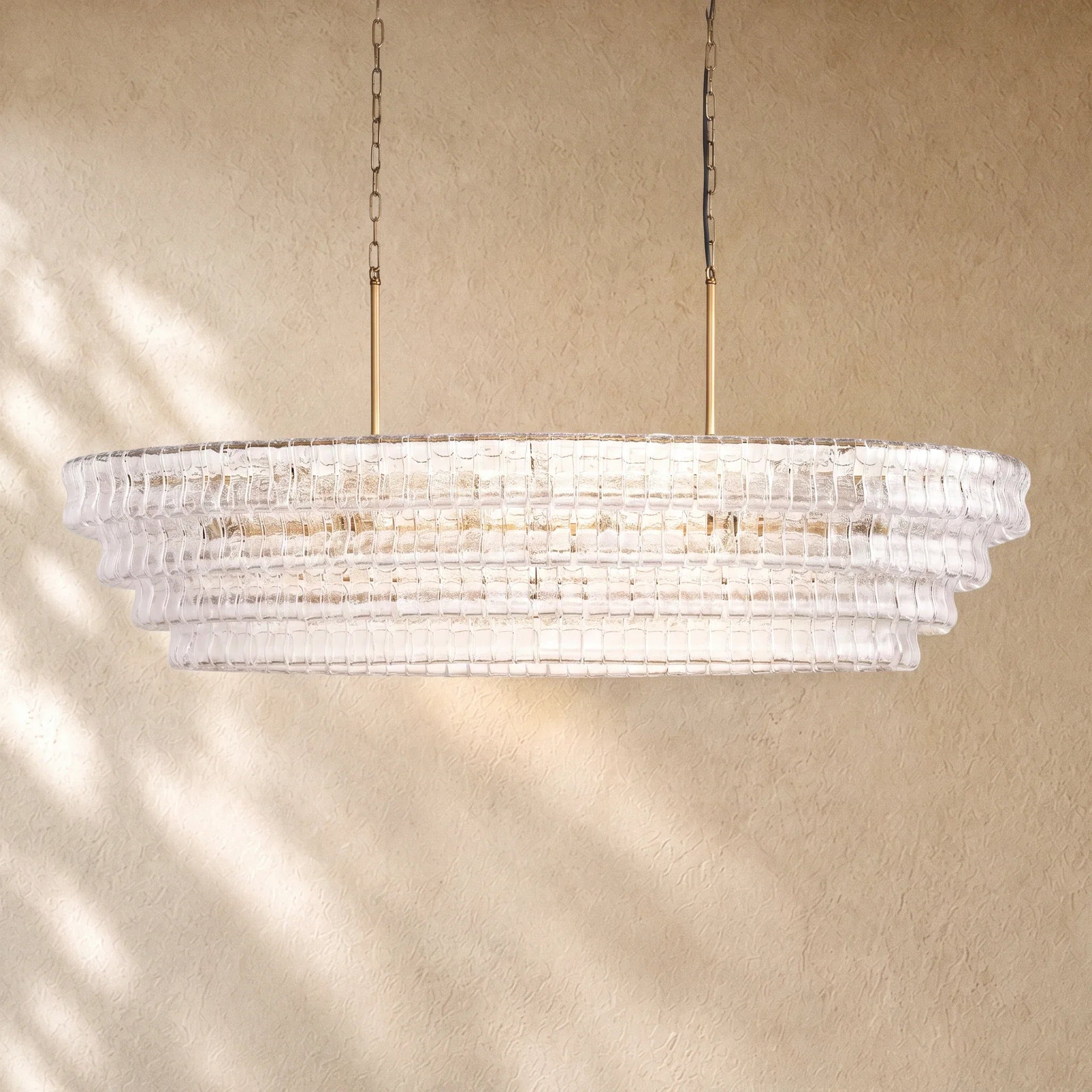 Ghiacci Oval Chandelier