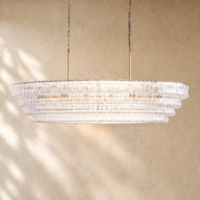 Ghiacci Oval Chandelier