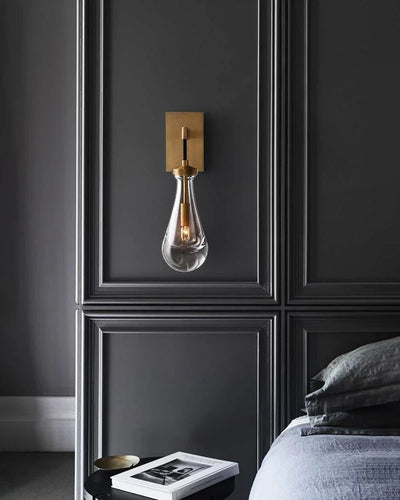Raindrop Crystal Wall Sconce - cyranlighting