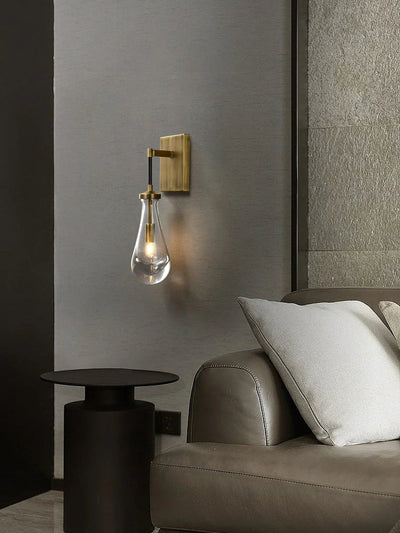 Raindrop Crystal Wall Sconce - cyranlighting