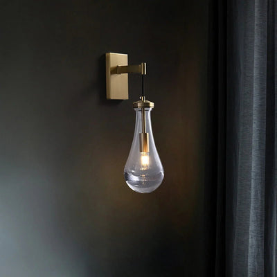 Raindrop Crystal Wall Sconce - cyranlighting