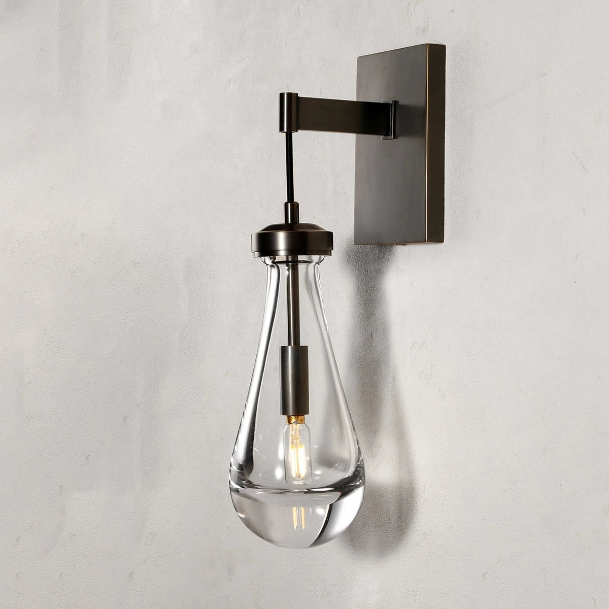 Raindrop Crystal Wall Sconce - cyranlighting