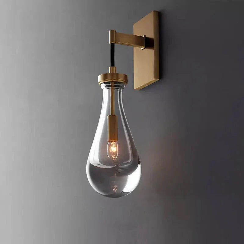 Raindrop Crystal Wall Sconce - cyranlighting