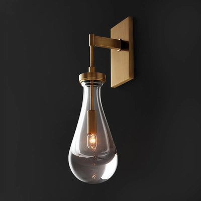 Raindrop Crystal Wall Sconce - cyranlighting