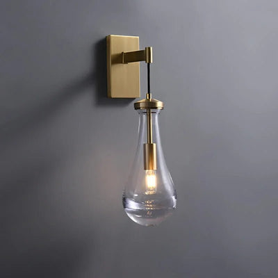 Raindrop Crystal Wall Sconce - cyranlighting