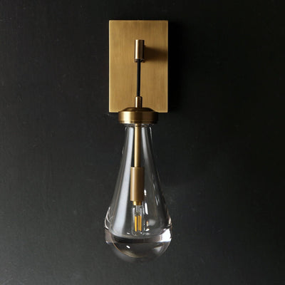Raindrop Crystal Wall Sconce - cyranlighting