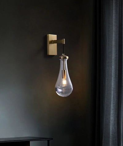 Raindrop Crystal Wall Sconce - cyranlighting