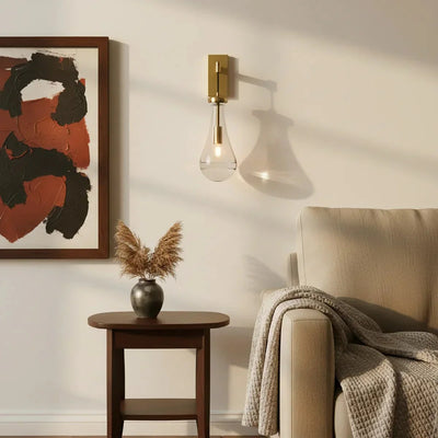Raindrop Crystal Wall Sconce - cyranlighting
