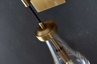 Raindrop Crystal Wall Sconce - cyranlighting