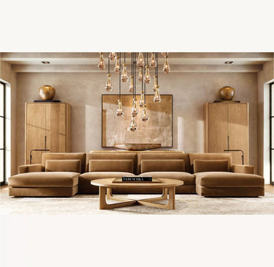 Raindrop Round Chandelier 18", 36", 47", 60" - cyranlighting
