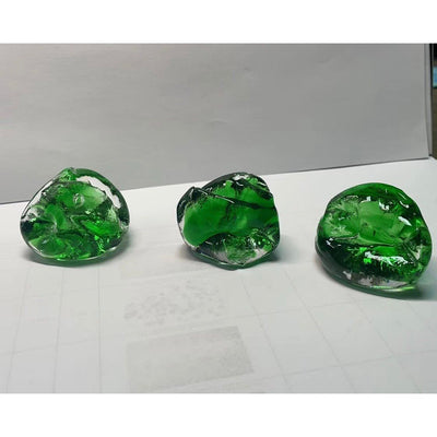Rainfall Glass Gem Stone Chandelier - cyranlamps