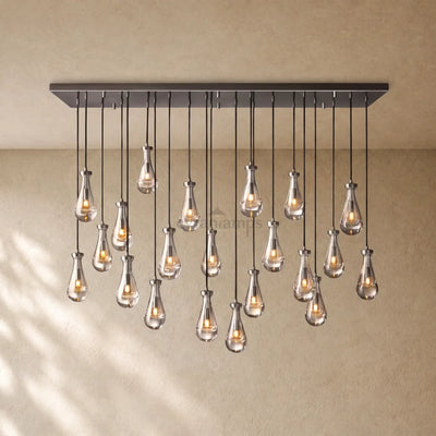 Raining Lighting Rectangular Chandelier