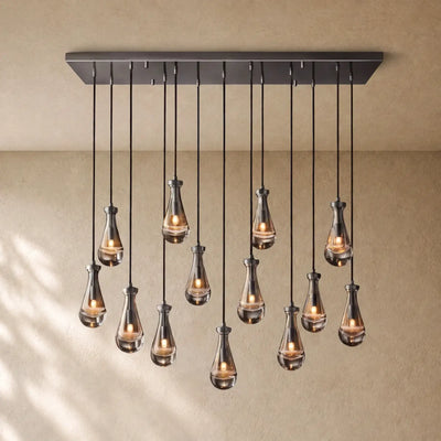 Raining Lighting Rectangular Chandelier