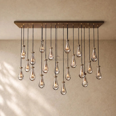 Raining Lighting Rectangular Chandelier