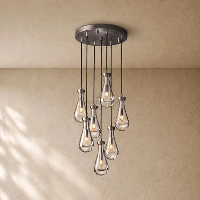 Raining Lighting Round Chandelier