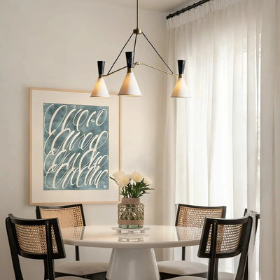 Ramsey 3 - Light Round Chandelier - cyranlamps