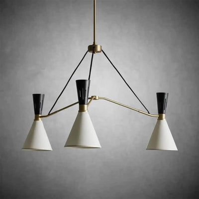 Ramsey 3 - Light Round Chandelier - cyranlamps