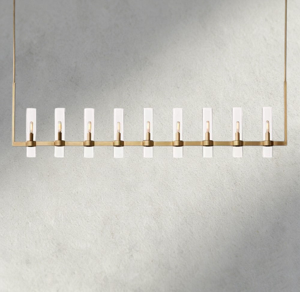 Ravay Linear Chandelier 59", 73" - cyranlighting