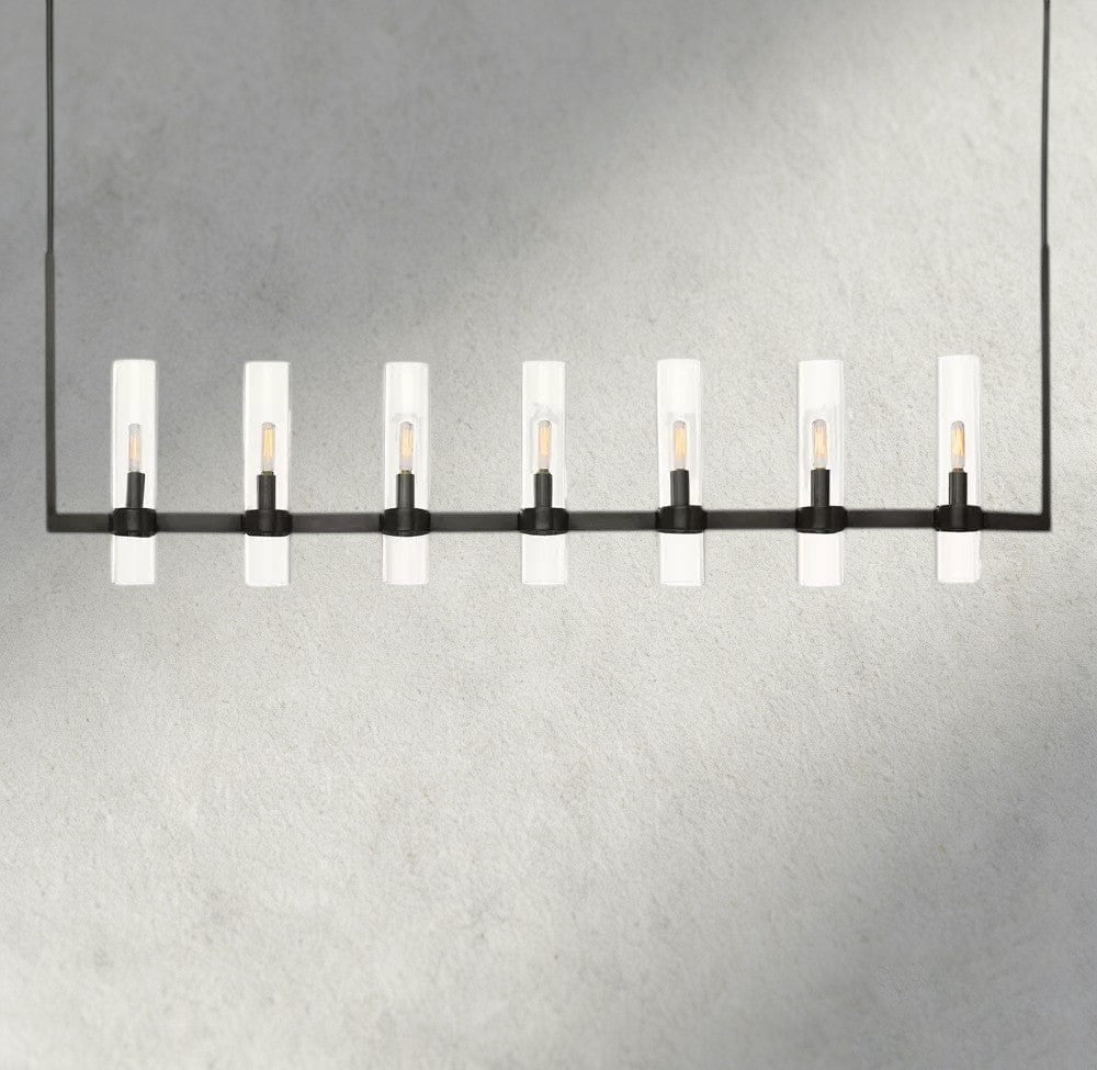 Ravay Linear Chandelier 59", 73" - cyranlighting