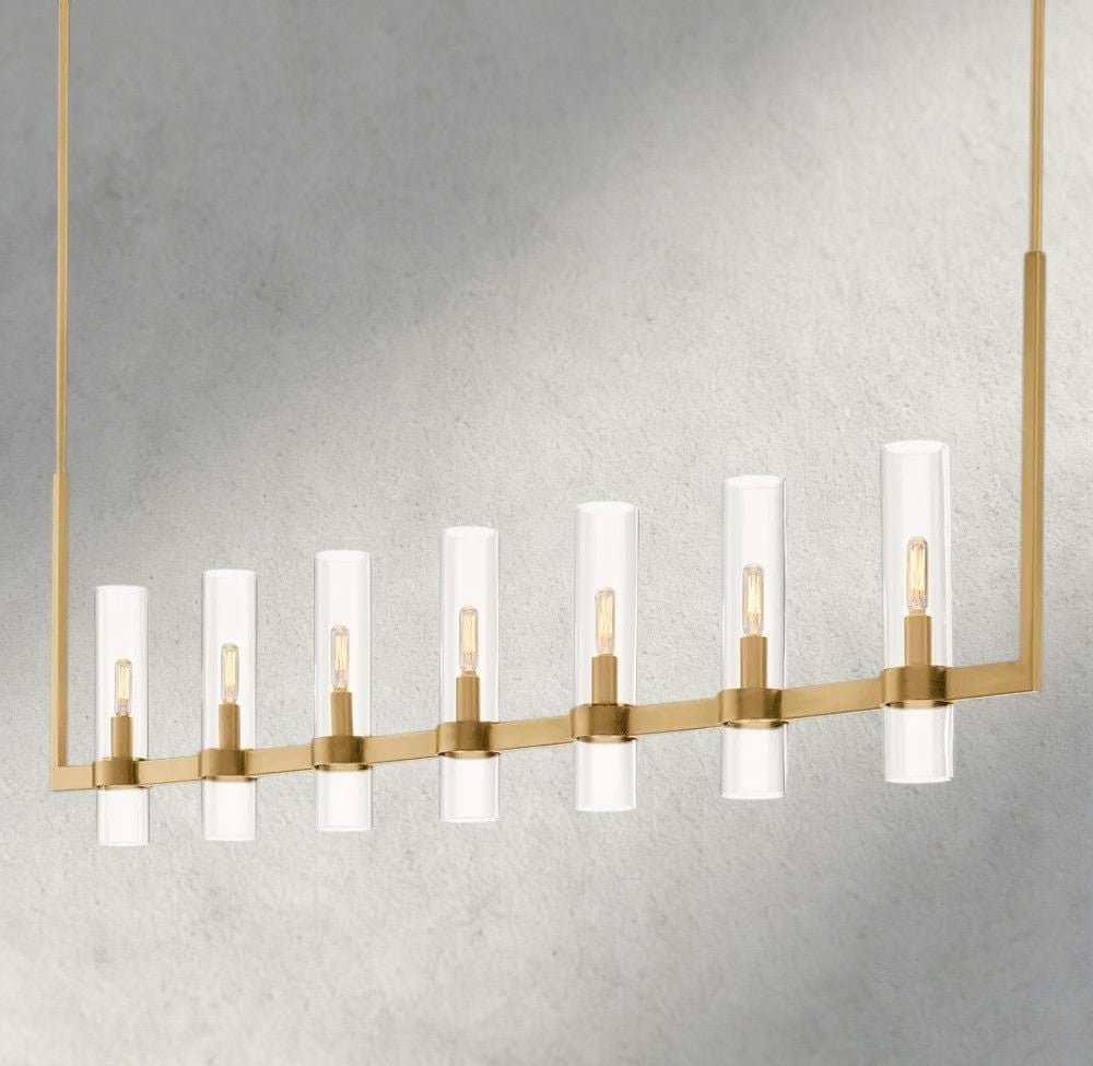 Ravay Linear Chandelier 59", 73" - cyranlighting