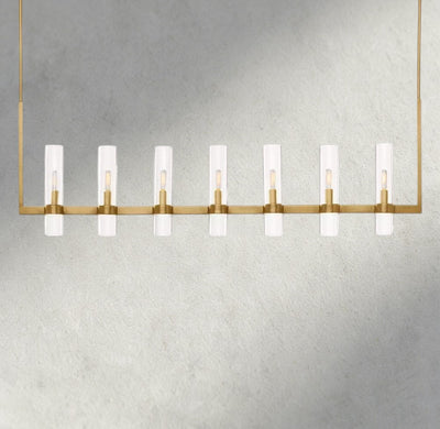 Ravay Linear Chandelier 59", 73" - cyranlighting
