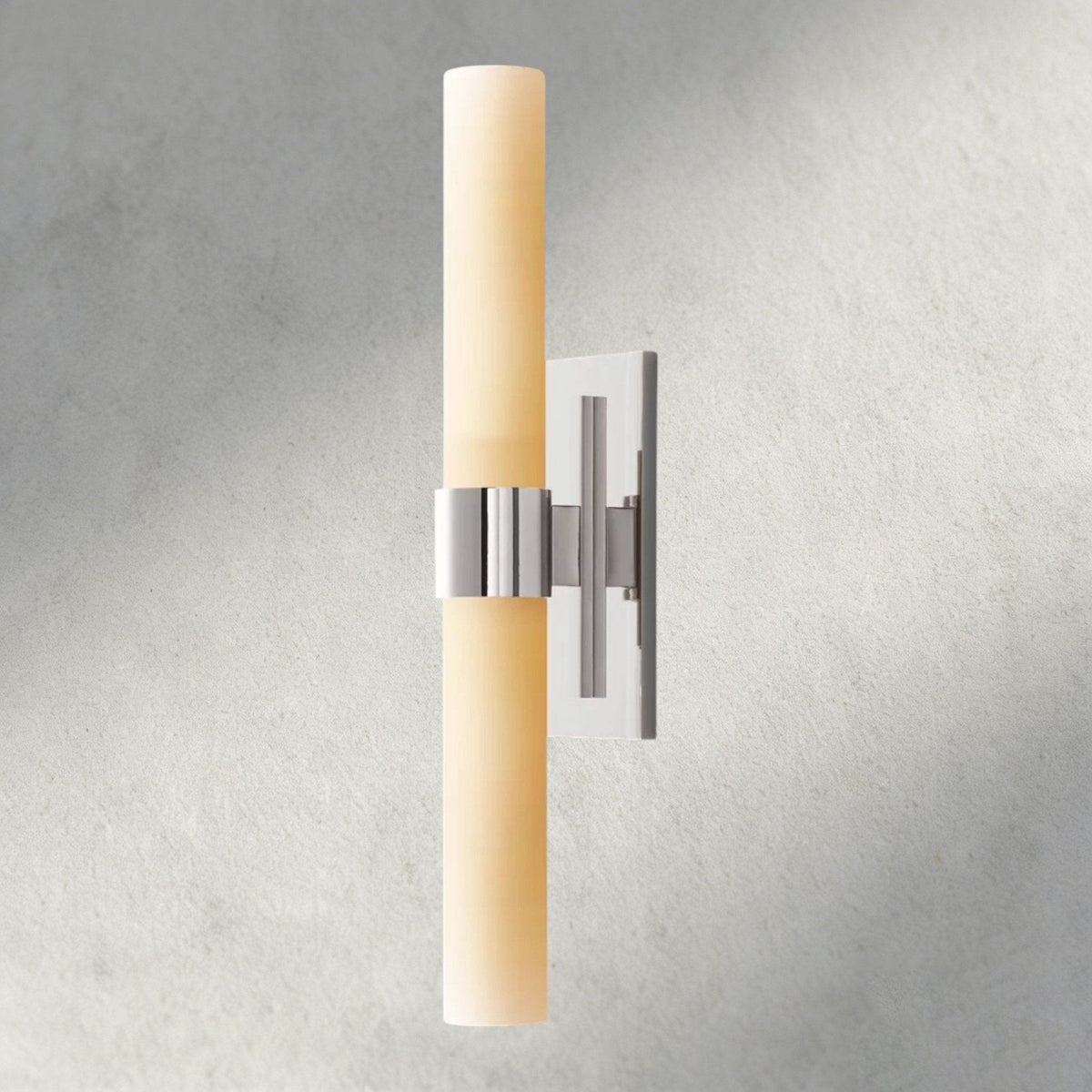 Ravay Milk Glass Linear Sconce - cyranlighting