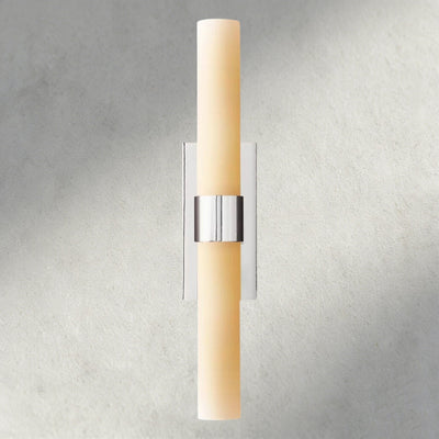 Ravay Milk Glass Linear Sconce - cyranlighting