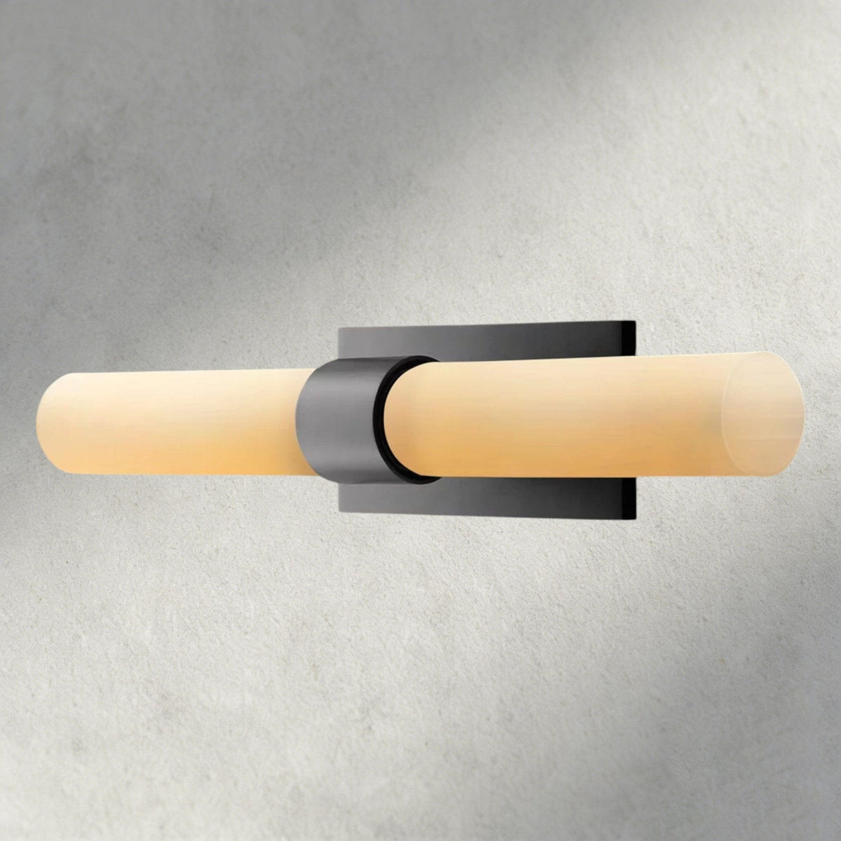 Ravay Milk Glass Linear Sconce - cyranlighting