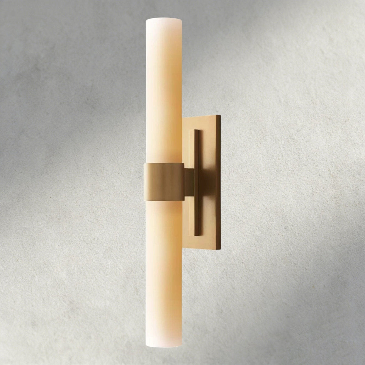 Ravay Milk Glass Linear Sconce - cyranlighting
