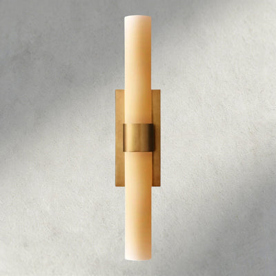 Ravay Milk Glass Linear Sconce - cyranlighting
