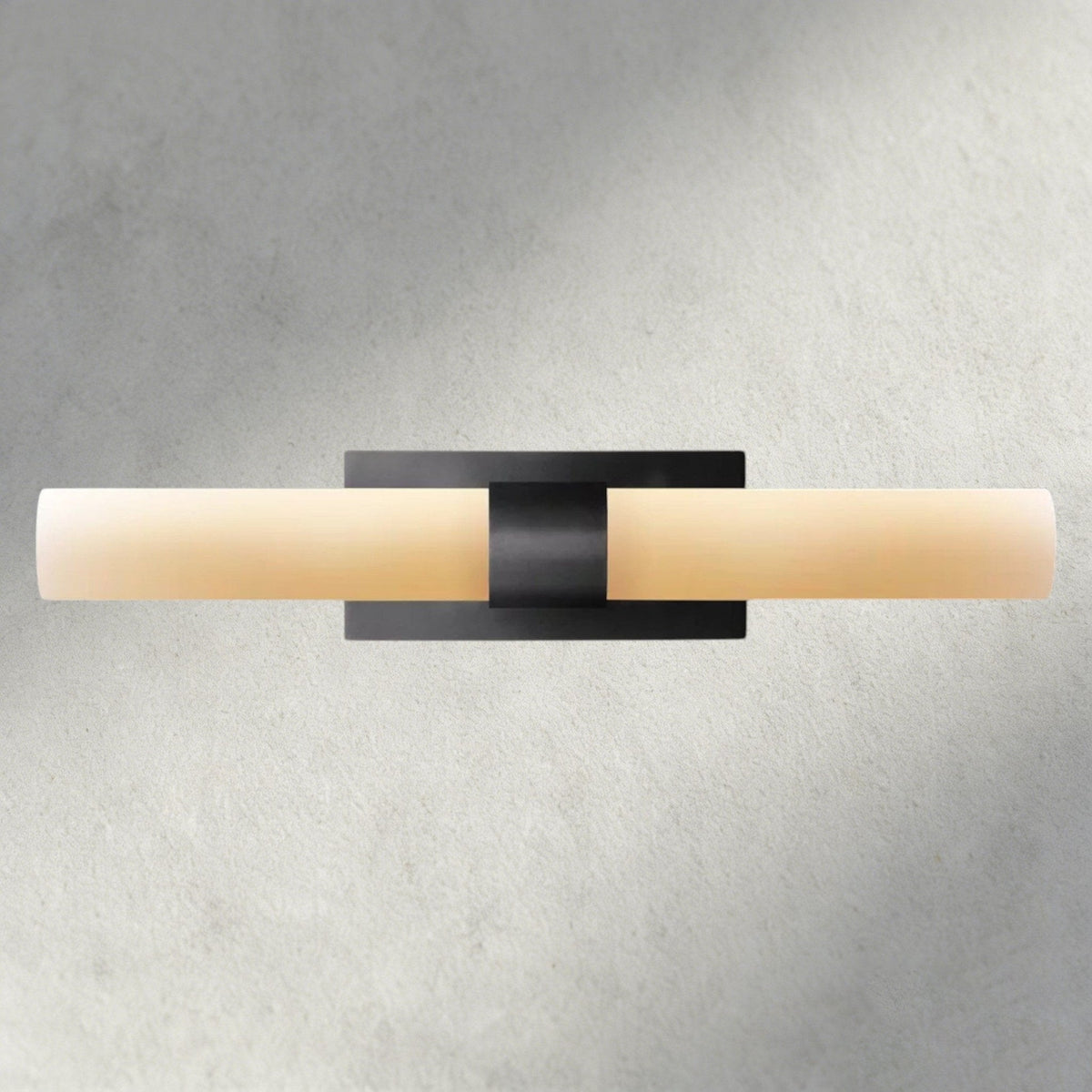 Ravay Milk Glass Linear Sconce - cyranlighting