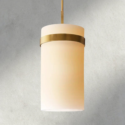 Ravay Milk Glass Pendant 5", 8", 10", 12" - cyranlighting