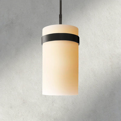 Ravay Milk Glass Pendant 5", 8", 10", 12" - cyranlighting