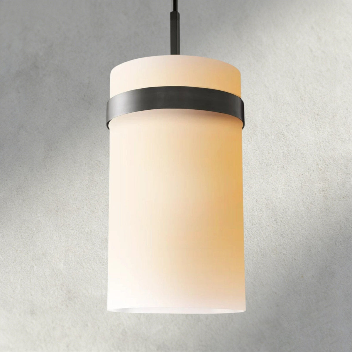 Ravay Milk Glass Pendant 5", 8", 10", 12" - cyranlighting
