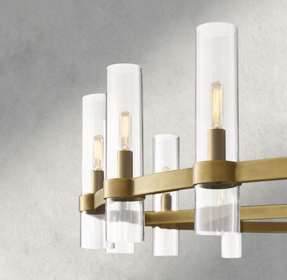 Ravay Round Chandelier 36", 48", 60" - cyranlighting