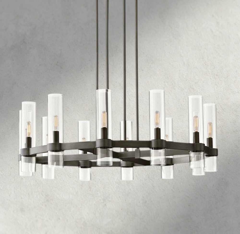 Ravay Round Chandelier 36", 48", 60" - cyranlighting