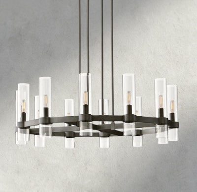 Ravay Round Chandelier 36", 48", 60" - cyranlighting