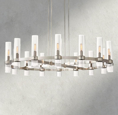 Ravay Round Chandelier 36", 48", 60" - cyranlighting