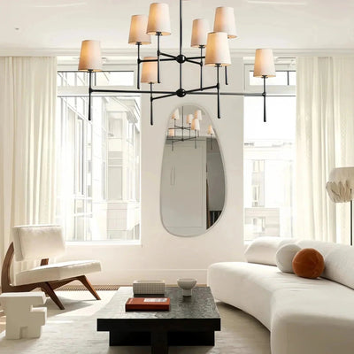 Rhodas 2 - Tier Round Chandelier - Cyran Lamps