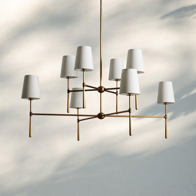 Rhodas 2 - Tier Round Chandelier - Cyran Lamps