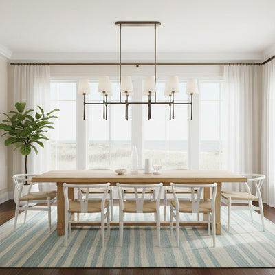 Rhodes Double Linear Chandelier - Cyran Lamps